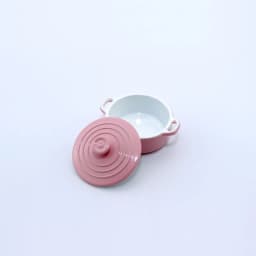 Miniature Colorful Soup Pot 1:12 Dollhouse Mini Stockpot Hot Pot Kitchen Ware Simulation Metal Cookware Model Doll Accessories