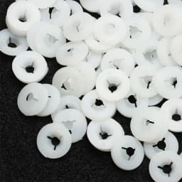 100Pcs/bag Round Doll Eye Gaskets Washers for Plastic Safety Eyes Nose Back for Bear Doll Animal Toys DIY Craft Child Kids