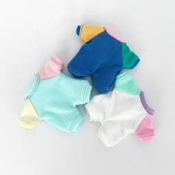 New Ob11 Bjd Doll Patchwork Color Clothes Jumpsuit Doll Pajamas For Nendoroids, Ob11,Obitsu 11,Molly,Gsc,1/12 Bjd Doll