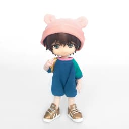 New Ob11 Bjd Doll Patchwork Color Clothes Jumpsuit Doll Pajamas For Nendoroids, Ob11,Obitsu 11,Molly,Gsc,1/12 Bjd Doll