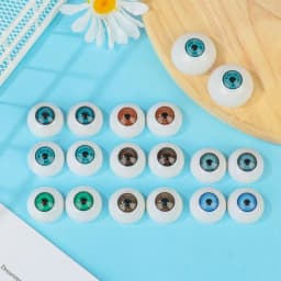 24mm 30mm Blue Brown Green Doll Acrylic Eyes Doll Eyeball For BJD Doll Making Crafts DIY Eyes Accessories Doll Animals Parts