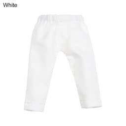 Fashion Denim Long Pants Doll Tights Pants Leggings For 1/11 1/12 Mini Doll Casual Wears Pants Clothes