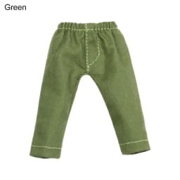 Fashion Denim Long Pants Doll Tights Pants Leggings For 1/11 1/12 Mini Doll Casual Wears Pants Clothes