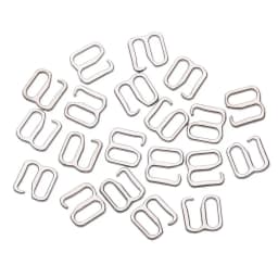 20/40pcs Mini Ultra-small 6mm 9 Metal Type Bar Doll Tri-glide Belt Buckles Clips Buttoon Adjustment Buckles DIY Doll