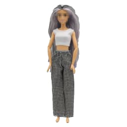 New 30cm 1/6 simple Claus Tshirt Elastic pants Daily Wear Accessories Clothes for Barbies doll