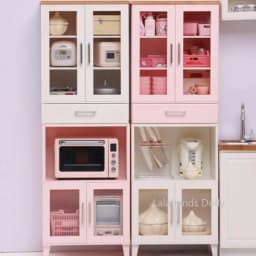 1/6 Dollhouse Miniature Items Wood Kitchen Combination Sideboard/storage Cabinet Kitchen Furniture Decoration Accessories