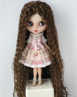 JD220 1/6 1/4 1/3 1/12 Blythes Extremely Long Curly Fashion Synthetic Mohair BJD Wig YOSD MSD SD Doll Accessories
