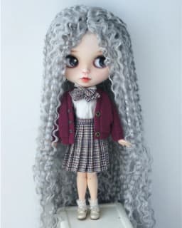 JD220 1/6 1/4 1/3 1/12 Blythes Extremely Long Curly Fashion Synthetic Mohair BJD Wig YOSD MSD SD Doll Accessories