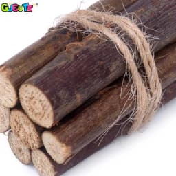 1Pc or 3 Bundles/Set Dollhouse Miniature Bonfire Firewood Model Living Scene Decor Kids Pretend Play Toy Doll House Accessories