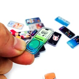1/12 Dollhouse Mini Mobile Phone Model Dollhouse Simulation Cellphone Dolls House Decoration Accessories Pretend Play Toys