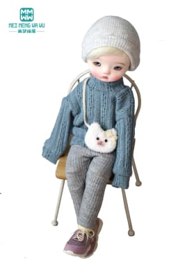 Fits 28cm-30cm 1/6 BJD Clothes YOSD Toys Spherical Joint Doll Fashion Pink Fruit Leggings