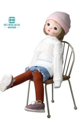 Fits 28cm-30cm 1/6 BJD Clothes YOSD Toys Spherical Joint Doll Fashion Pink Fruit Leggings