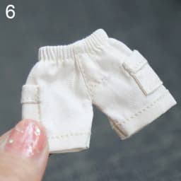 Fashion T-shirt Trousers For 1/11 OB11 Dolls For 1/12 Bjd/GSC Doll Clothes Denim Pants DIY Obitsu 11 Doll Clothes Accessories To