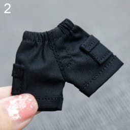 Fashion T-shirt Trousers For 1/11 OB11 Dolls For 1/12 Bjd/GSC Doll Clothes Denim Pants DIY Obitsu 11 Doll Clothes Accessories To