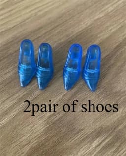 Wholesale Toy accessories high heels flat foot MTM small foot shoes for your BB 1/6 scale dolls BBIKG161