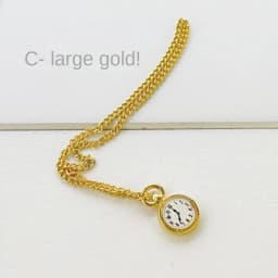 1Pc ob11 Miniature Toy Mini Necklace Pocket Watch for Doll 1/6 Figure Doll Accessories Dollhouse Decoration
