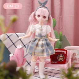 Skirt 30cm BJD Doll Clothes Colorful Kawaii 1/6 Bjd Doll Clothes Cute 3D Simulated Eye 11 Inch BJD Dolls Dress 11 Inch Doll