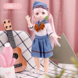 Skirt 30cm BJD Doll Clothes Colorful Kawaii 1/6 Bjd Doll Clothes Cute 3D Simulated Eye 11 Inch BJD Dolls Dress 11 Inch Doll