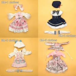 Skirt 30cm BJD Doll Clothes Colorful Kawaii 1/6 Bjd Doll Clothes Cute 3D Simulated Eye 11 Inch BJD Dolls Dress 11 Inch Doll