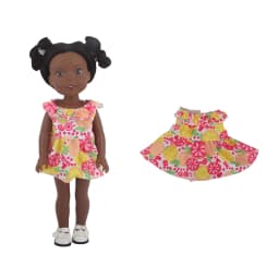 Newest Fashion 14 Inch Doll Skirt Clothes 31-35cm Bow-knot Flower Dress Fit Blyth Doll For 1/6 BJD SD Doll Accessories Panties
