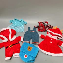 2pc Pip and Posy Doll Clothes for 20cm Dolls Accessories Plush Doll's Clothes Sweater Stuffed Toy Dolls Outfit for Dolls