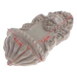 New Hot!1pc Dollhouse Miniature Garden Pool Mini Lion Head Wall Decor Pool Garden Decor Doll House Accessories Kid Toy Gifts