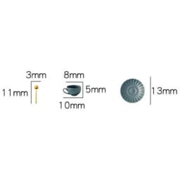 3pcs/Set 1/12 Scale Miniature Simulation Dollhouse Coffee Cup With Saucer Spoon Kitchen Tableware For Doll Accessories Toy