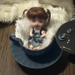 3pcs/Set 1/12 Scale Miniature Simulation Dollhouse Coffee Cup With Saucer Spoon Kitchen Tableware For Doll Accessories Toy
