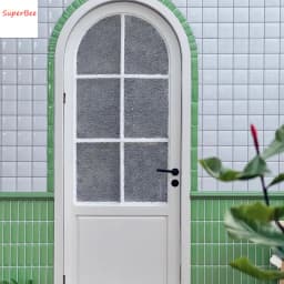 30*30cm Dollhouse Miniature White PVC Tile Stickers Bricks Wallpaper Model DIY Furniture Decor Accessories Childrens Gifts