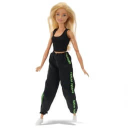 Fashion Female Doll Dress Casual Sport Pants Tank Top T-shirt Handmade Party Clothes For 30cm Doll Accessories Child Toys Gift