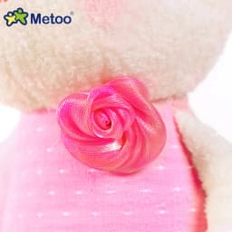Original Metoo Dolls Cute Soft Tiramitu Rabbit Dolls Stuffed Bunny Toy Companion Comfort Doll Room Decor Kids Girls Gift