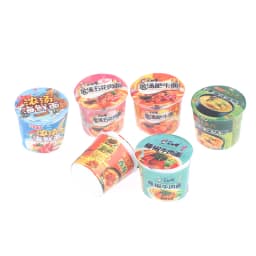 5Pcs 1/12 Dollhouse Miniature Instant Noodles Dollhouse Kitchen Pretend Food Toy