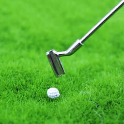 3Pcs 1/12 Dollhouse Miniature Accessories Mini Metal Golf Club with Ball Model Toy for Doll House Decoration ob11 bjd