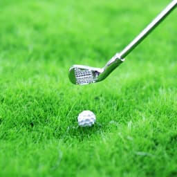 3Pcs 1/12 Dollhouse Miniature Accessories Mini Metal Golf Club with Ball Model Toy for Doll House Decoration ob11 bjd