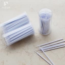 10PCS/lot 1/6 1/4 1/3 BJD face Makeup Tools Super small Elbow cotton swab for BJD/SD face up Remover doll accessories 16C0984