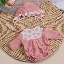 Doll Clothes for 16 Inch 40cm Reborn Baby Doll Sweater Clothes Dress Set for Baby New Born Doll Accessories Kids Gift Toys DIY