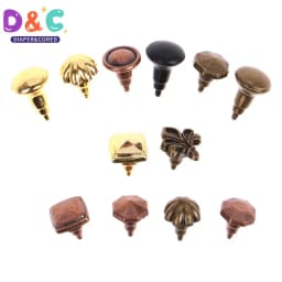 1Pc 1:12 Dollhouse Miniature Drawer Handles Cabinet Handle Flower Round Shape Cabinet Furniture Decor Toy