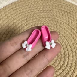 Fashion 1/6 Blythe Doll Shoes Barbi Doll Shoes Accessories 2.2x1.2cm