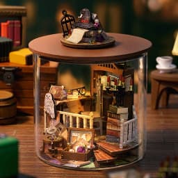 Wooden Mini DIY Doll House Kit For Making And Assembling Room Models Toys Home And Bedroom Decorations With Furniture Dollhouse