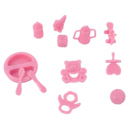 For 17CM Doll Accessories Apron Kitchenware Mini Food Cart Plates For Labubu Doll Cute Mini Pop Accessories,Festival Gifts Toys