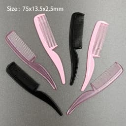 5pcs Transparent Plastic Comb Cute Mini Doll Hair Eyelash Eyebrow Combs For BJD Doll Accessories Dollhouse Decorations