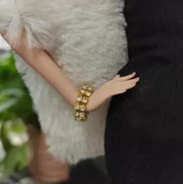 Doll Jewelry Decoration 1:6 Dollhouse Mini Handmade Jewelry Bracelets/Jewelry Model for Doll Decorative Toys,Gift Accessories