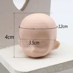 1/11 OB11 Doll Head Including Face Face Support Back Head Body Fit Obitsu11 GSC DOD Dolls 1/12 BJD Dolls Toy Accessories