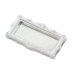 1:12 Dollhouse Miniature Mirror Vintage Square Carved Mirror Furniture Model Decor Toy Doll House Accessories