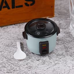 1/12 Scale Dollhouse Miniature Rice Cooker Machine Modle Simulation Kitchen Appliance Accessories Pretend Play Toys Gift