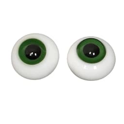 Pair 6mm Round BJD Glass Eyes for DIY Doll Bear Making Crafts Multi Color