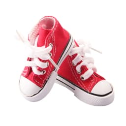 Canvas Doll Shoes For 1/3 BJD Doll Mini 7.5cm High-top Canvas Sneakers For Russian DIY,60cm Barbi Doll Best Gift