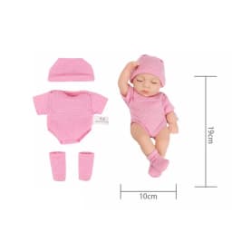 Doll Clothes for 8Inch 20cm Baby Dolls DIY Doll Accessories for Reborn Baby Dolls Sweater Jumpsuit Clothes for Mini Newborn Doll