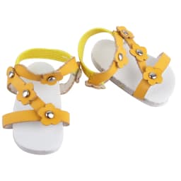 Mini Summer Doll Shoes For Korean，Paola Rhine Doll 5 cm Flower Sandals For American 14 Inch Girl,EXO,Russia,steams Doll Toy Gift