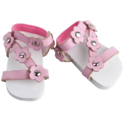 Mini Summer Doll Shoes For Korean，Paola Rhine Doll 5 cm Flower Sandals For American 14 Inch Girl,EXO,Russia,steams Doll Toy Gift